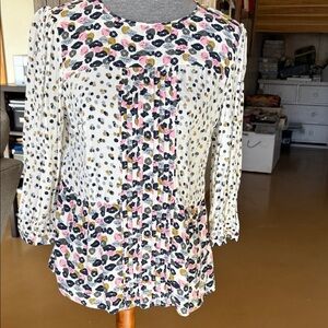Floral Patterned Women's Top